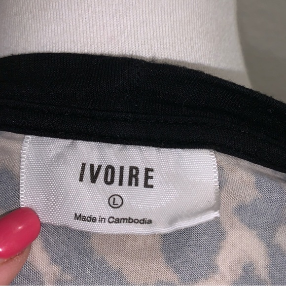 Ivoire Cheetah Long Cardigan - - Picture 3 of 3